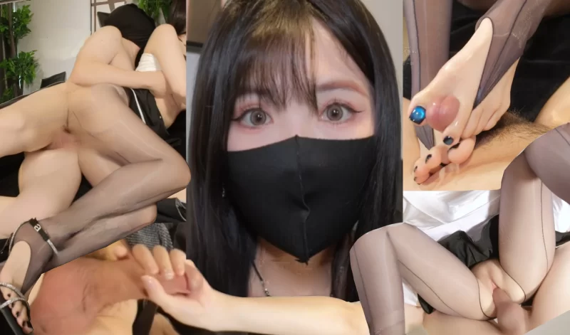 [1V/375MB]推特【Lazypiggy〗性感黑丝御姐勾搭家访